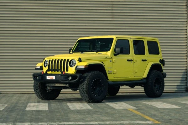 Jeep Wrangler Yellow