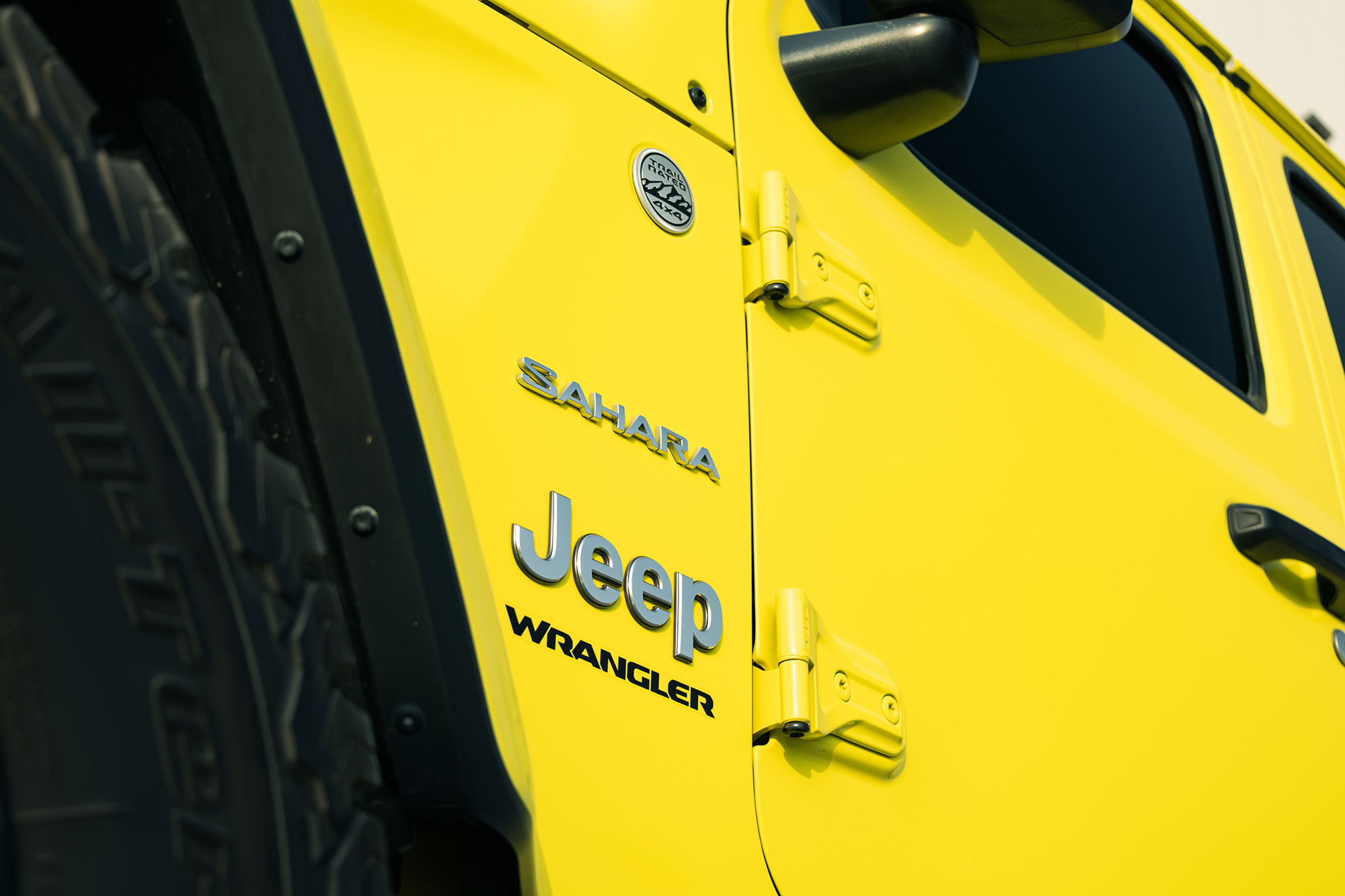 Jeep Wrangler Yellow