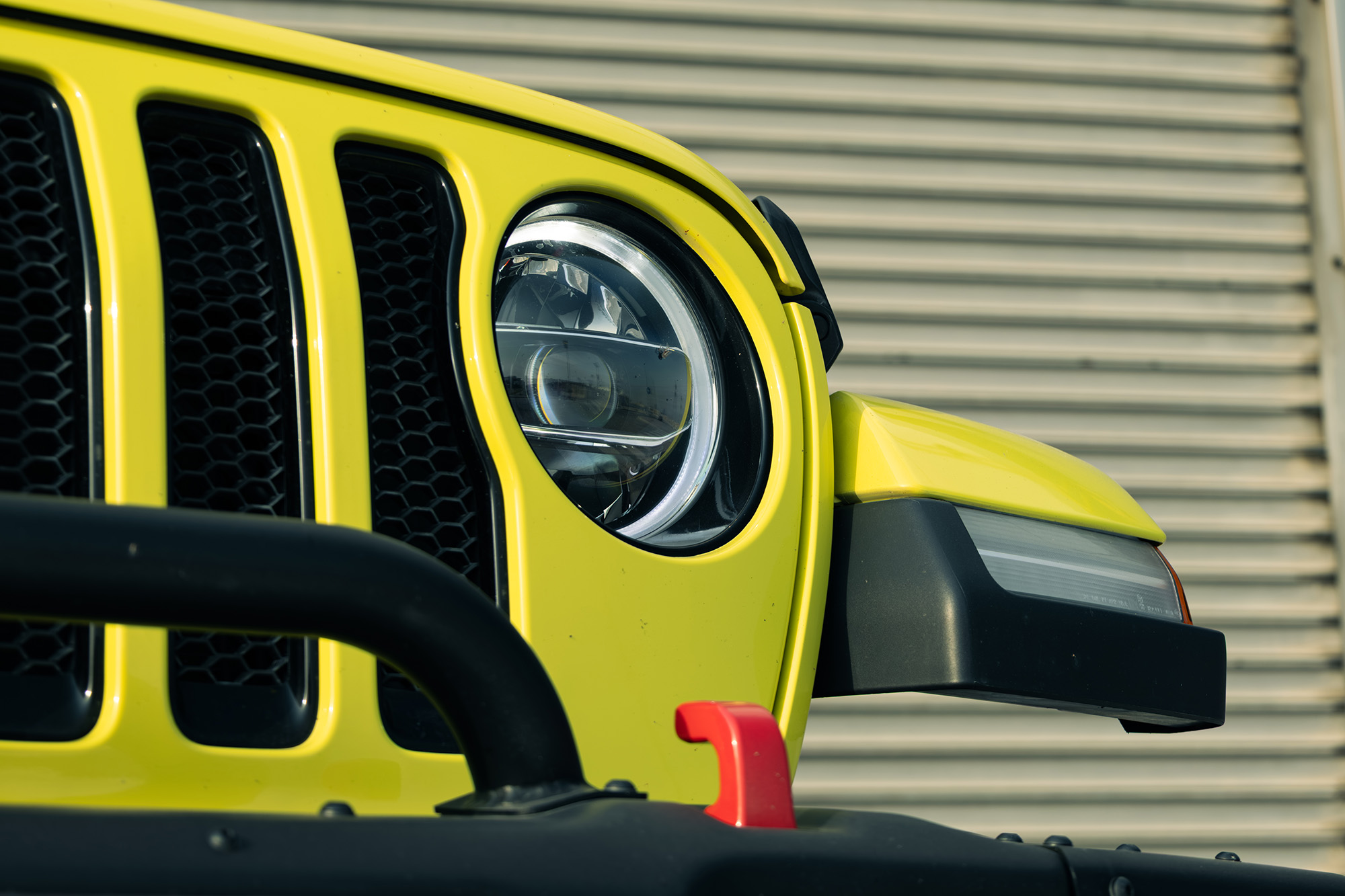 Jeep Wrangler Yellow