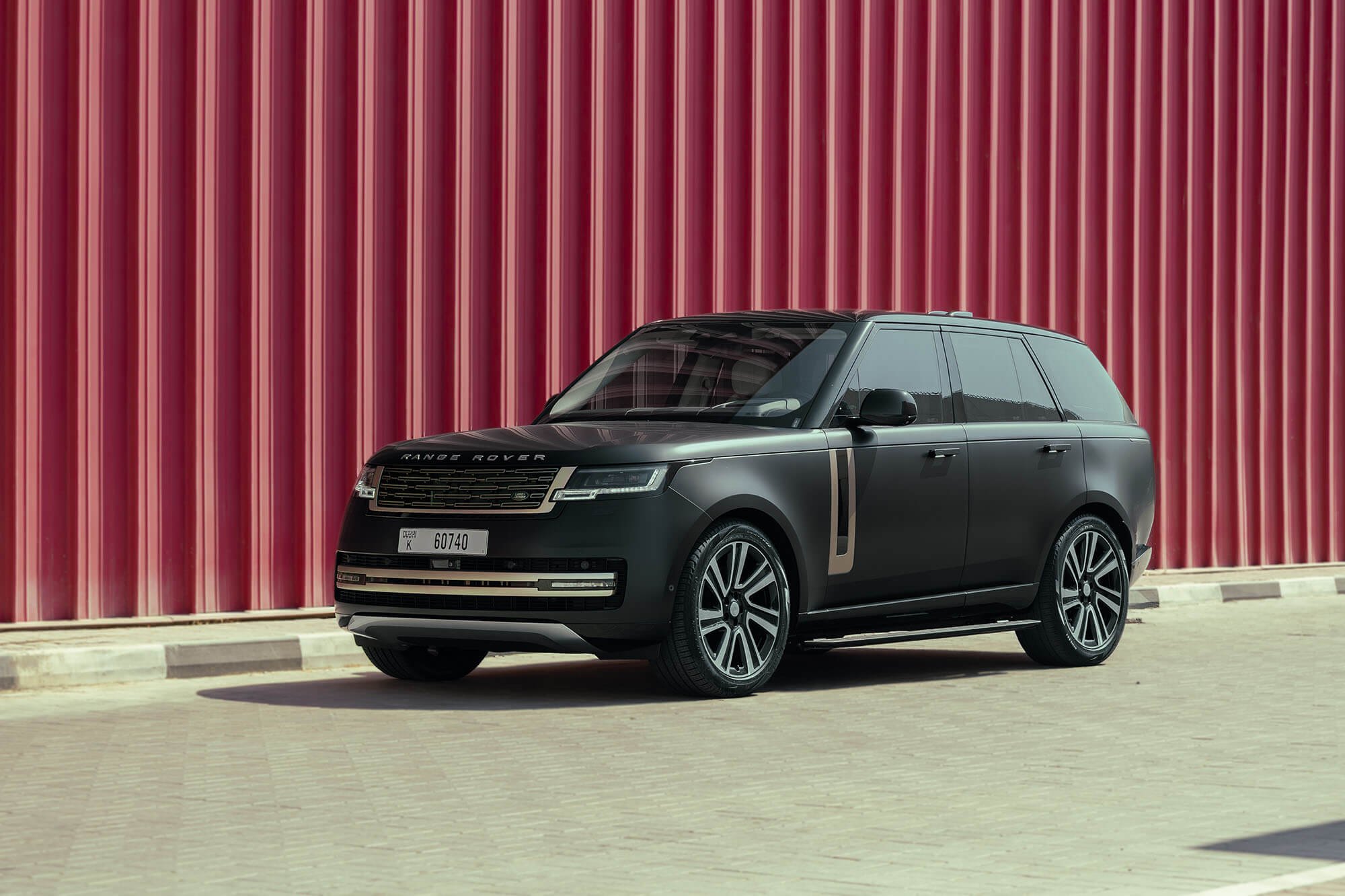 Land Rover Range Rover HSE, sort mat Land Rover Range Rover HSE, sort mat
