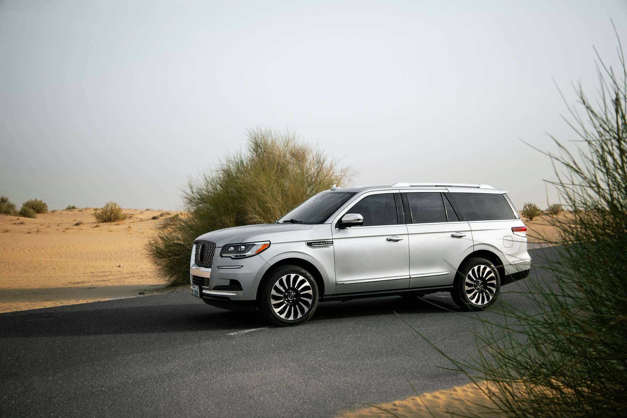 Lincoln Navigator mat sølv
