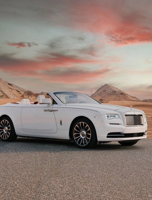 Rent Rolls Royce Dawn in Abu Dhabi