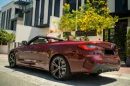 BMW 430 Convertible Burgundy BMW 430 Convertible Burgundy