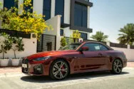 BMW 430 Convertible Burgundy BMW 430 Convertible Burgundy