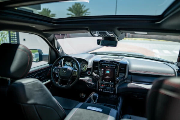 Rent Dodge Ram TRX Black in Dubai SUV Octane Car Rental Dubai