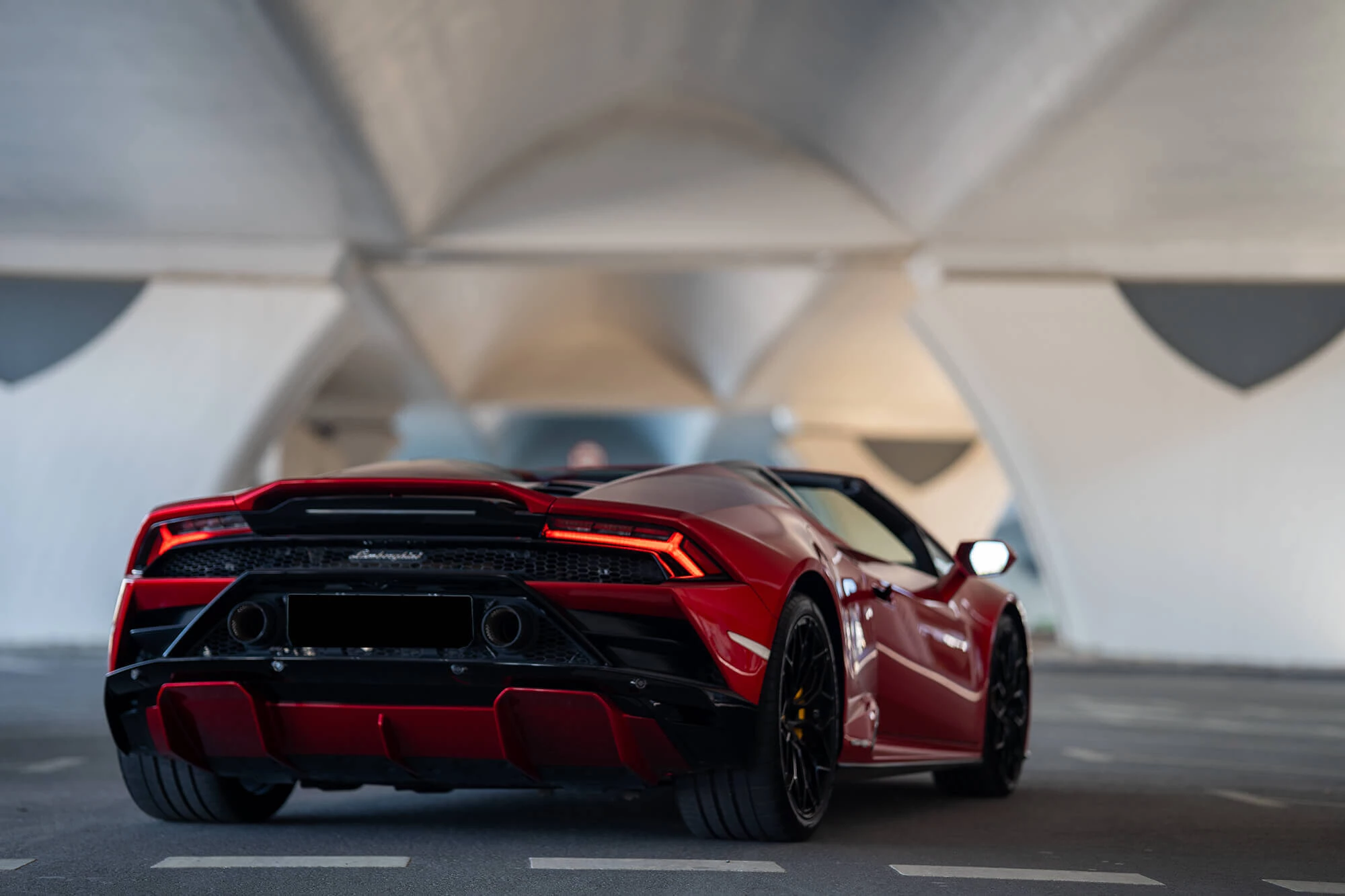 Lamborghini Huracan EVO Spyder Rouge