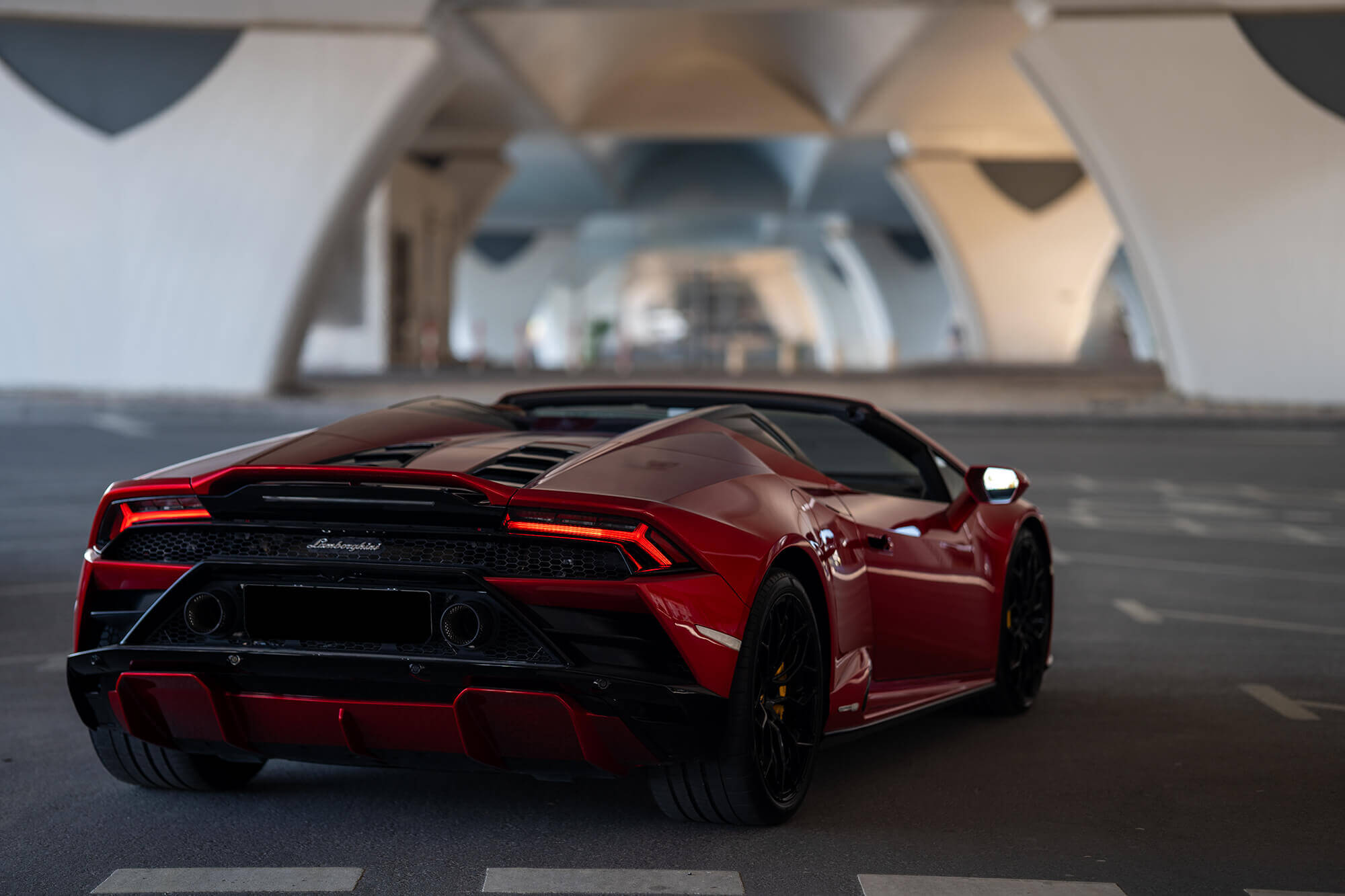 Lamborghini Huracan EVO Spyder Red