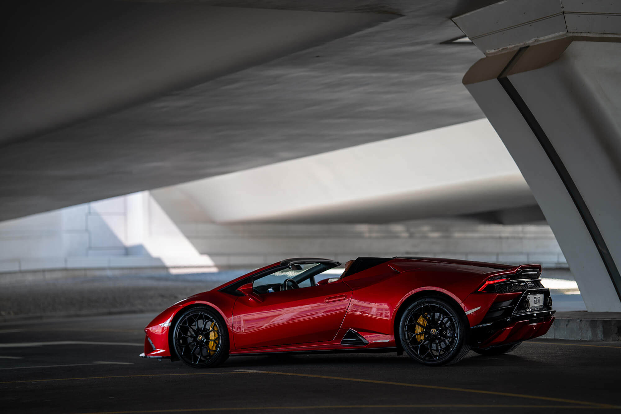 Lamborghini Huracan EVO Spyder Red