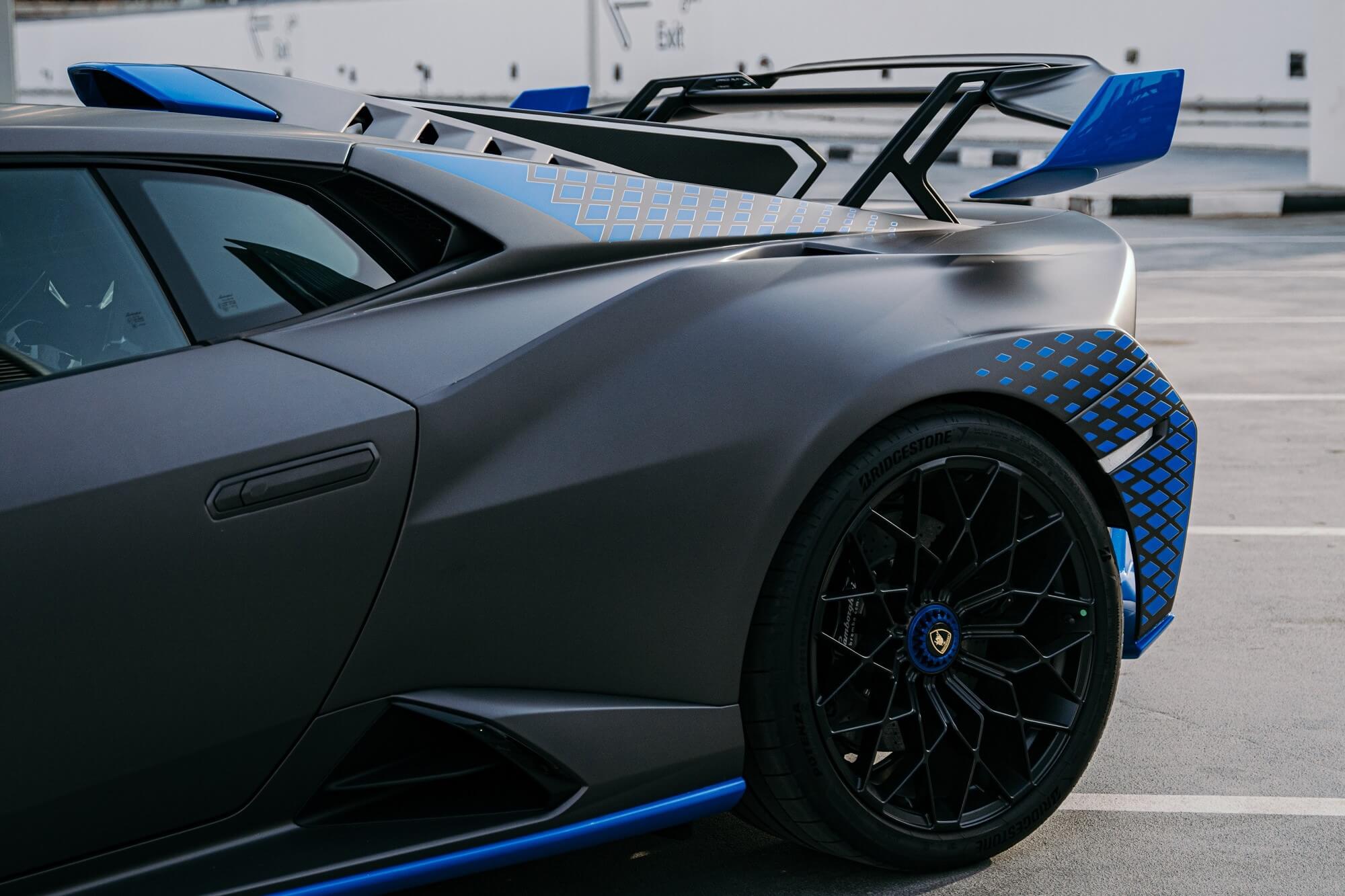 Lamborghini Huracan STO Black Matt