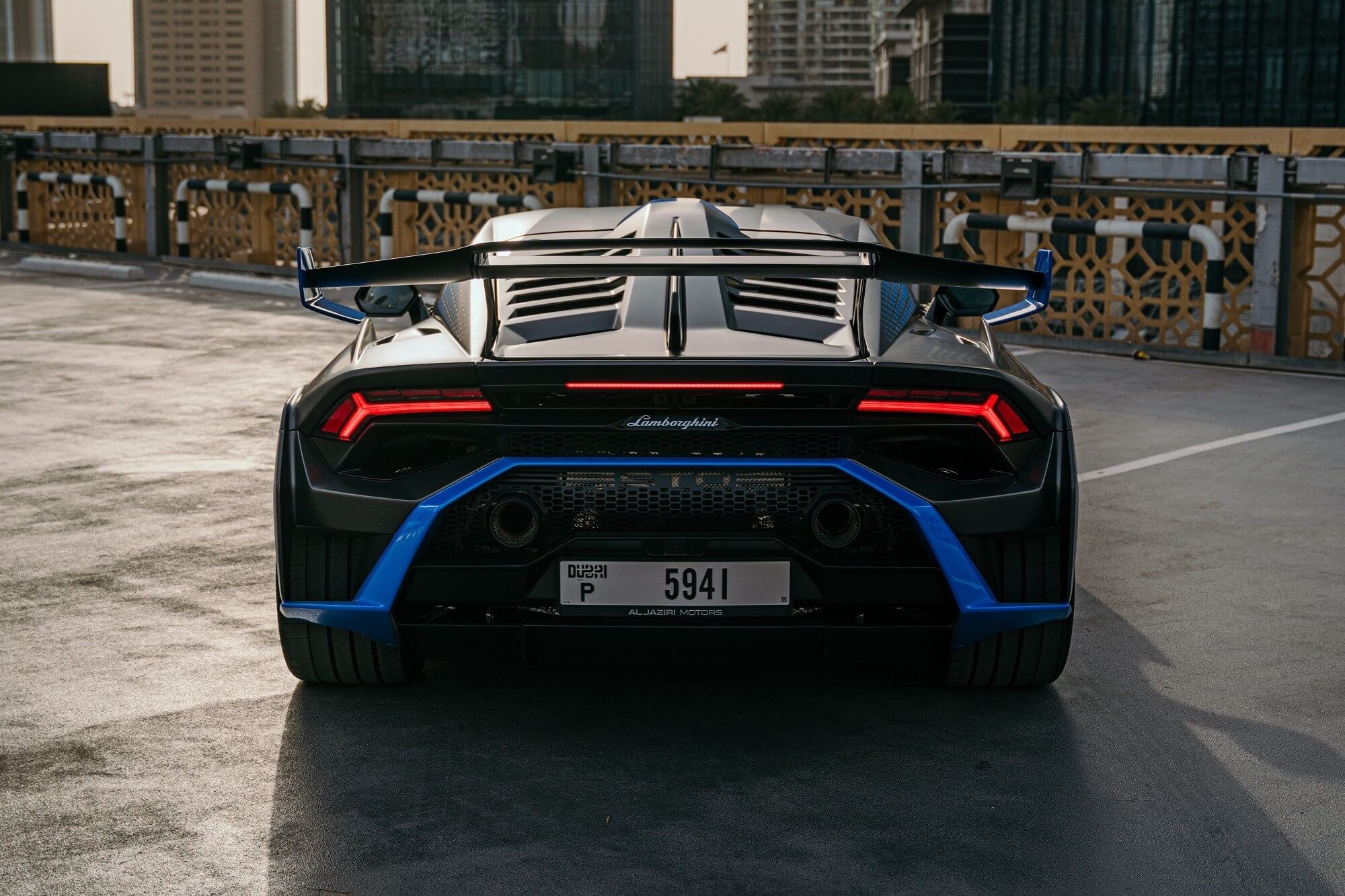 Lamborghini Huracan STO Black Matt