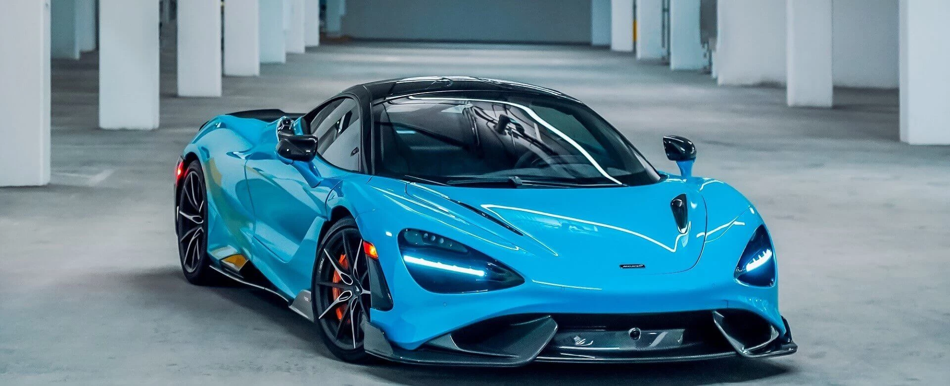 Mclaren 765lt Blue