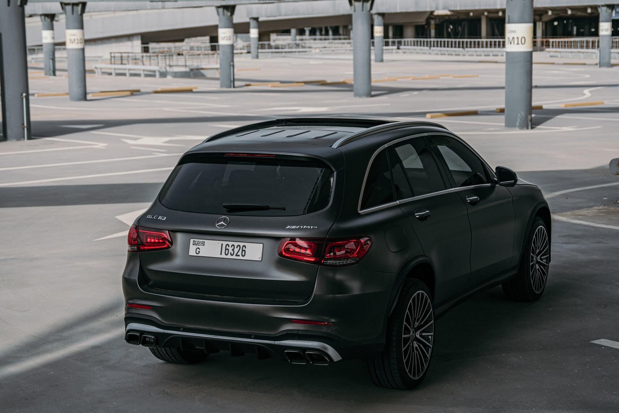 Mercedes Benz GLC Black matt