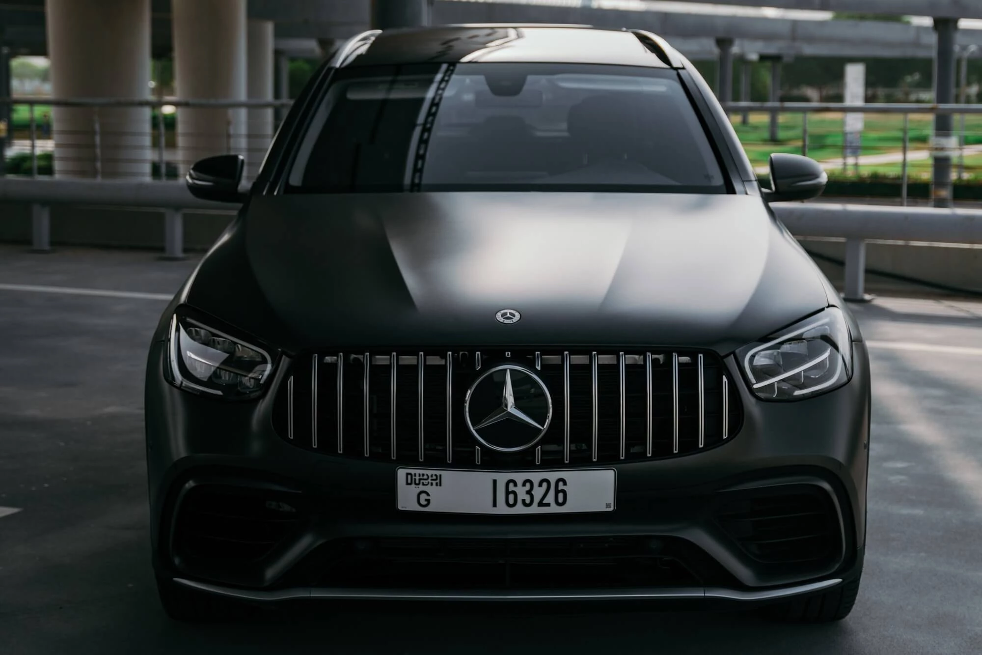 Mercedes Benz GLC Noir mat