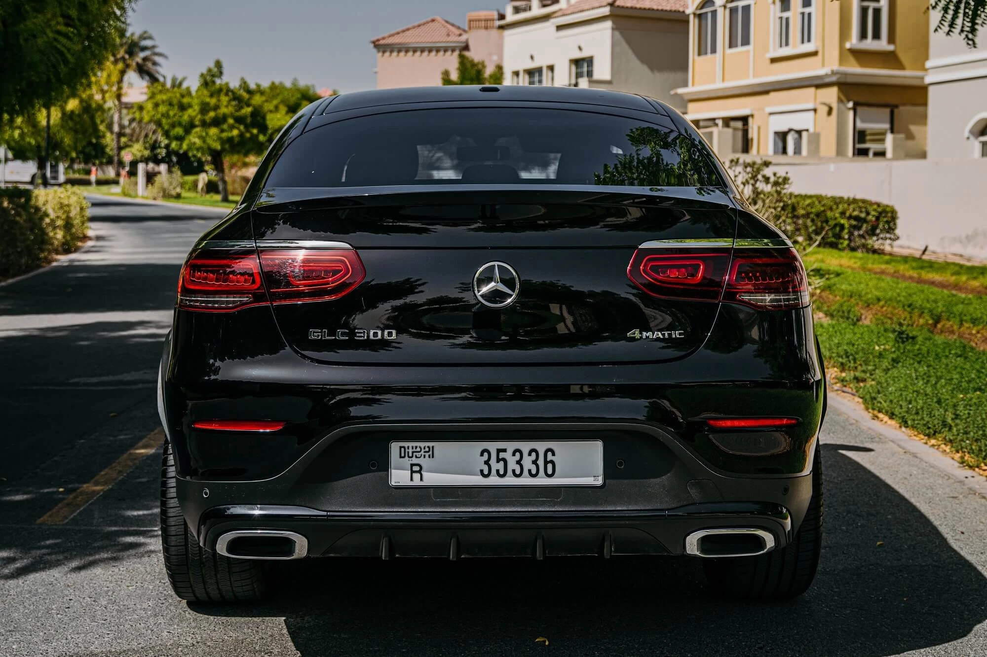 Mercedes Benz GLC Coupe черный