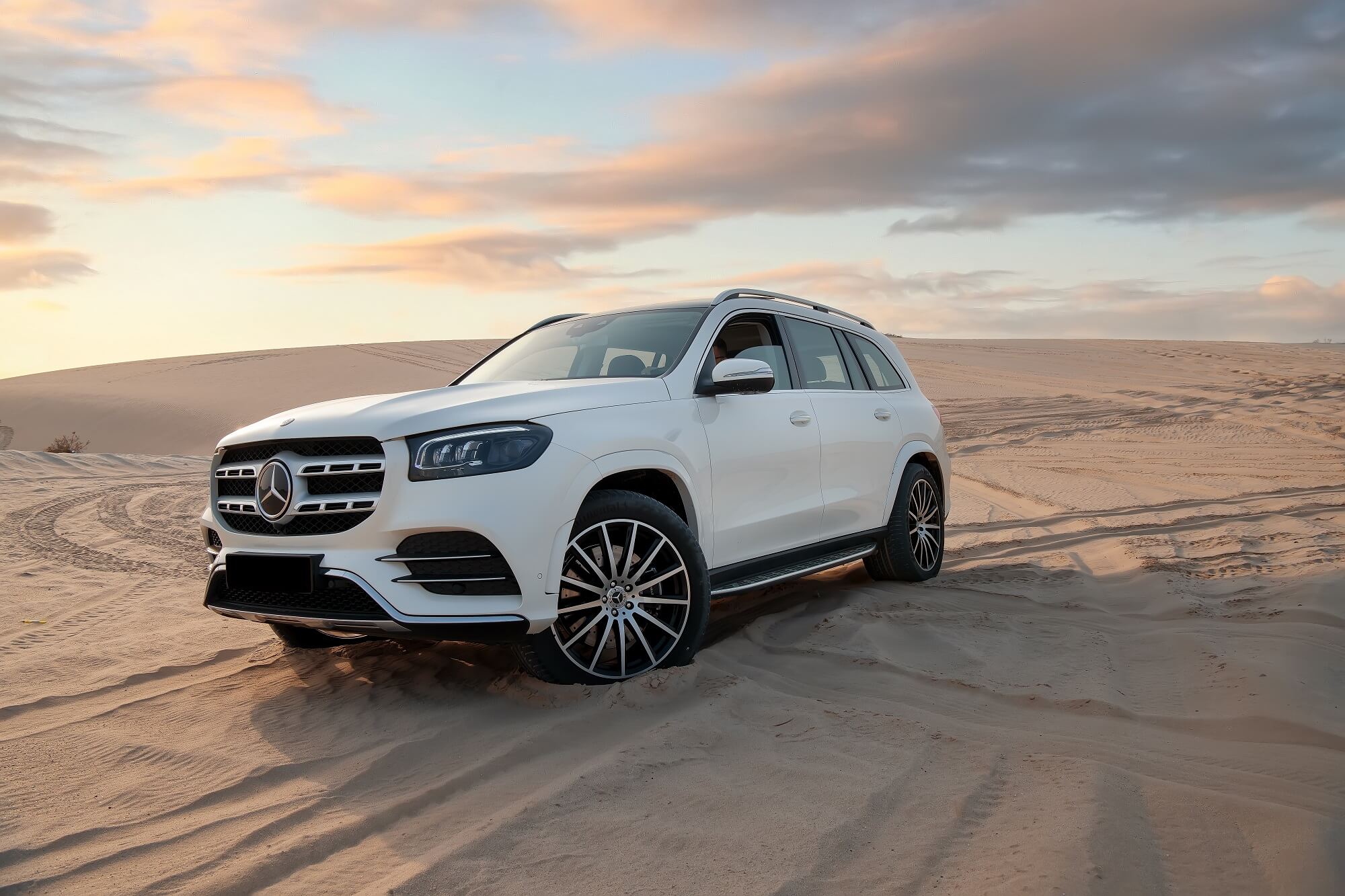 Mercedes Benz GLS Vit