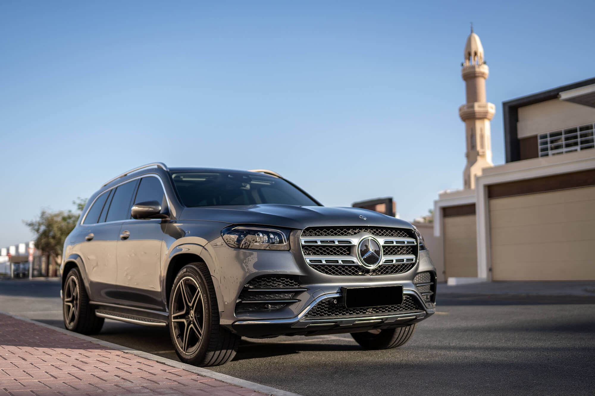 Mercedes GLS Grå