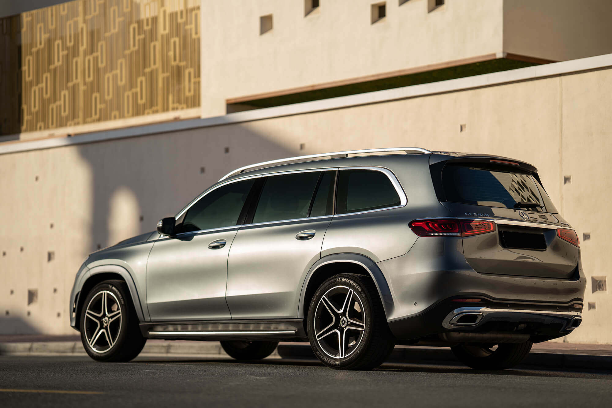 Mercedes GLS Grå