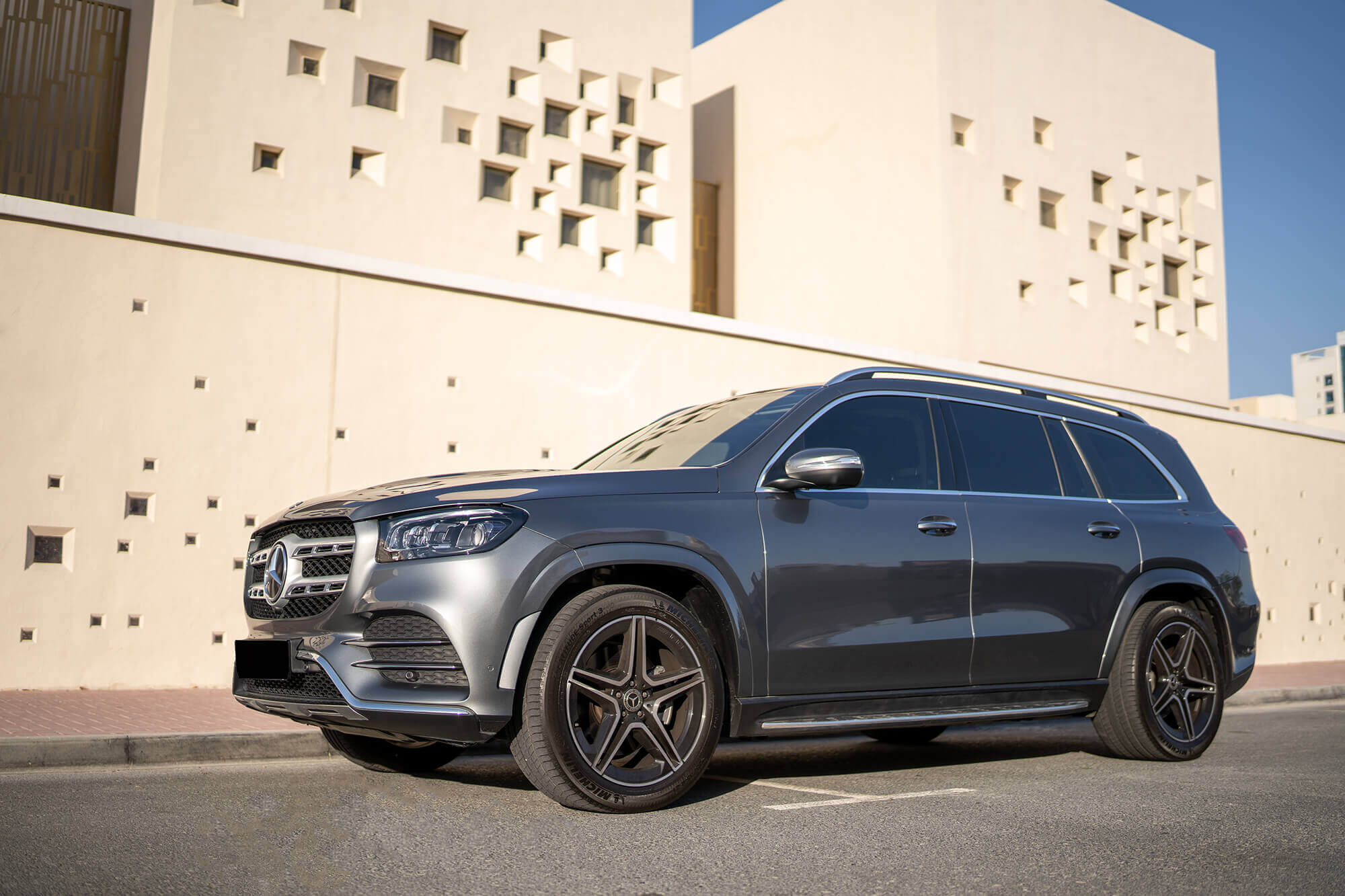 Mercedes GLS Grå