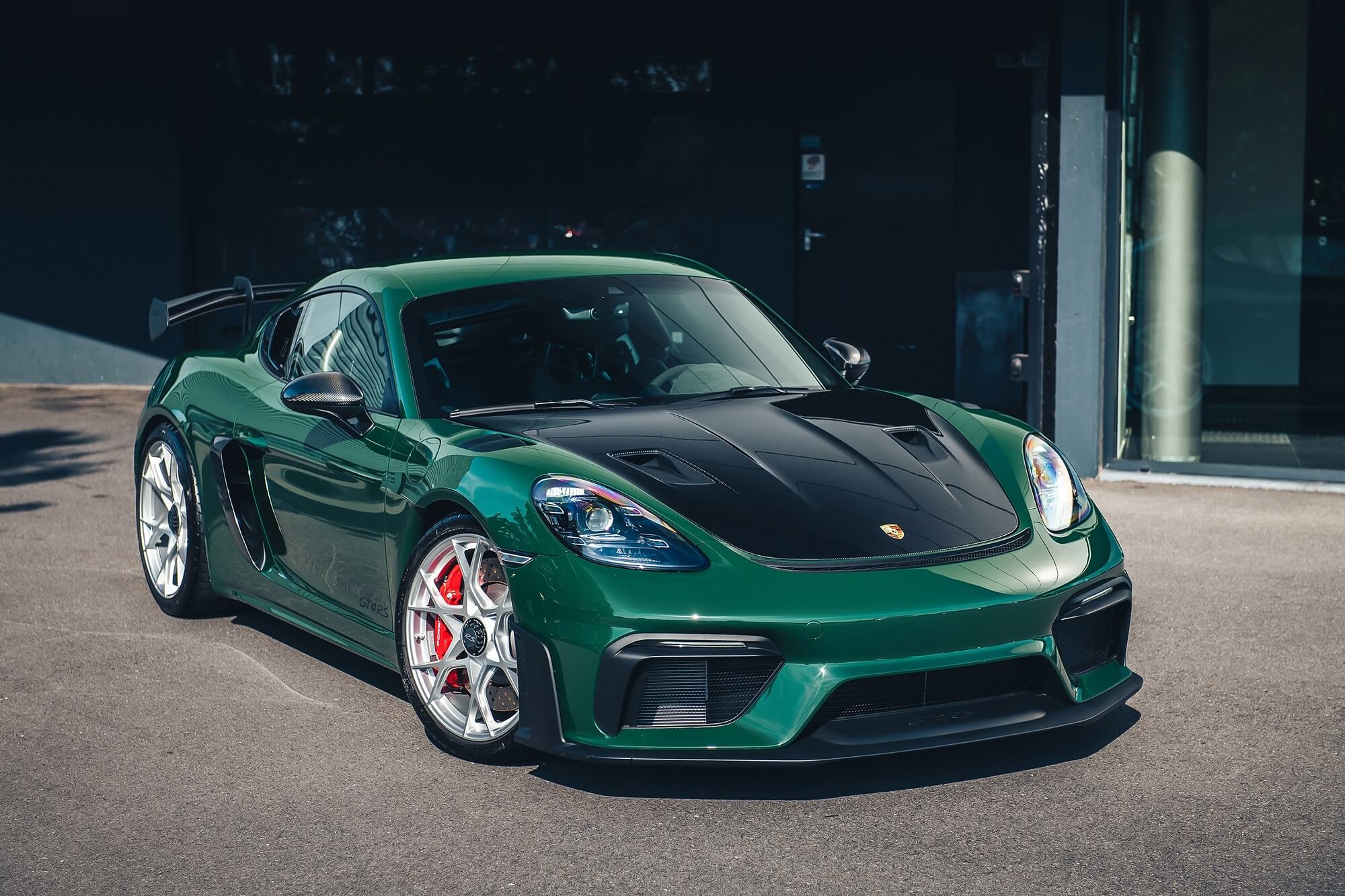 保时捷开曼GT4 RS绿色