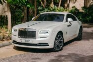 Rolls Royce Wraith Blanc