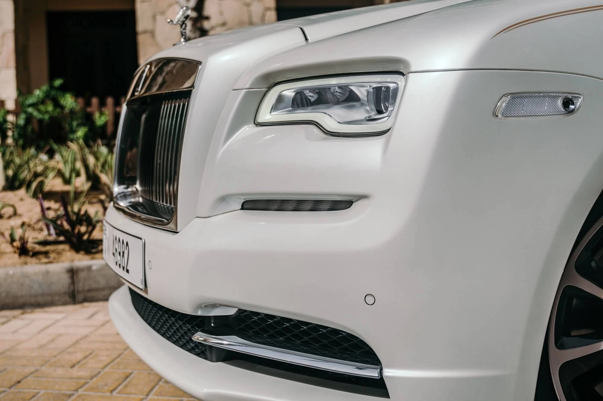 Rolls Royce Wraith Branco