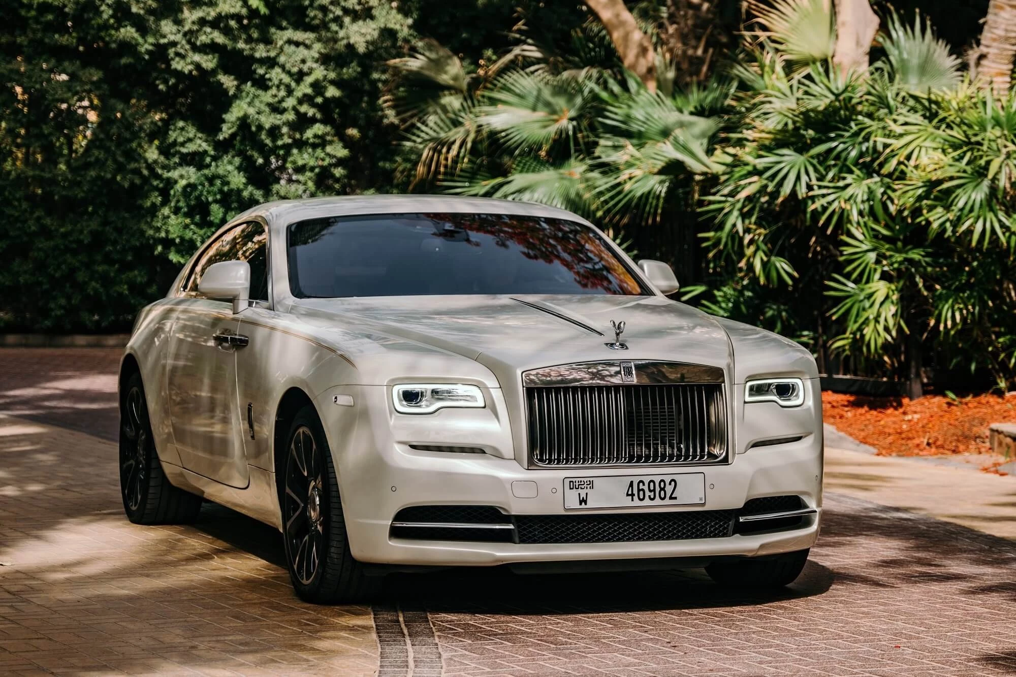 Rolls Royce Wraith Blanc