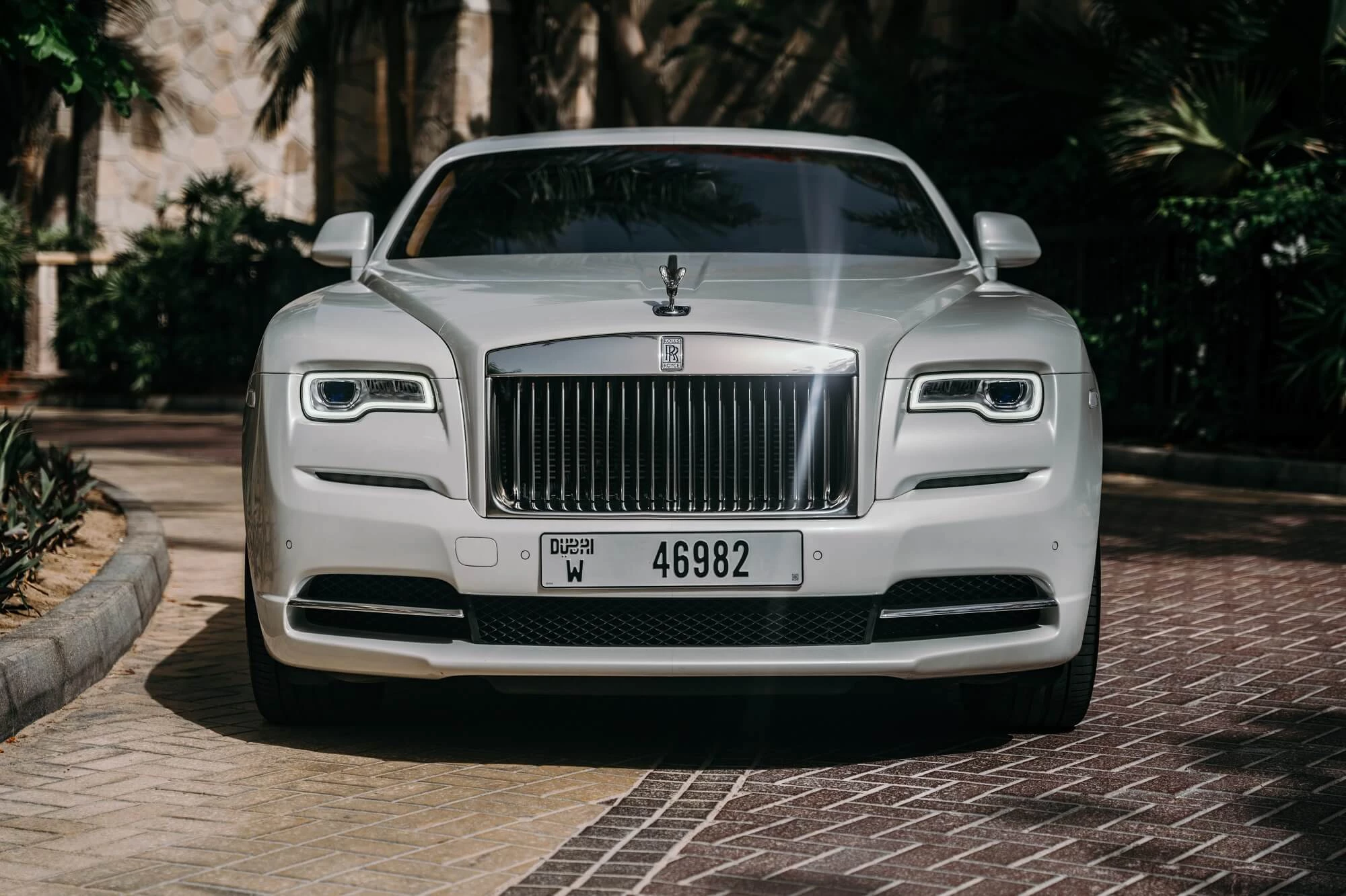 Rolls Royce Wraith hvid