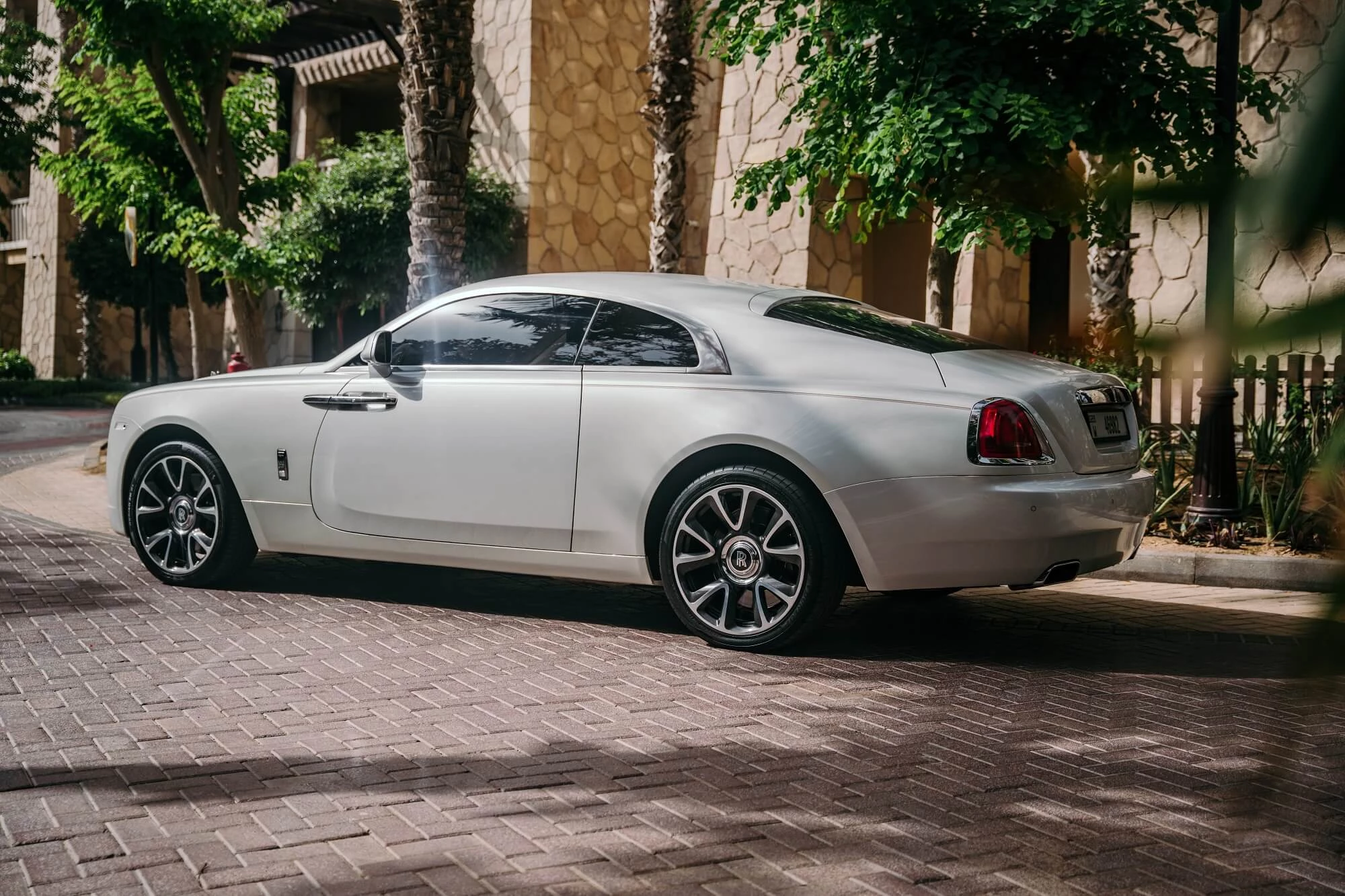 Rolls Royce Wraith Weiß