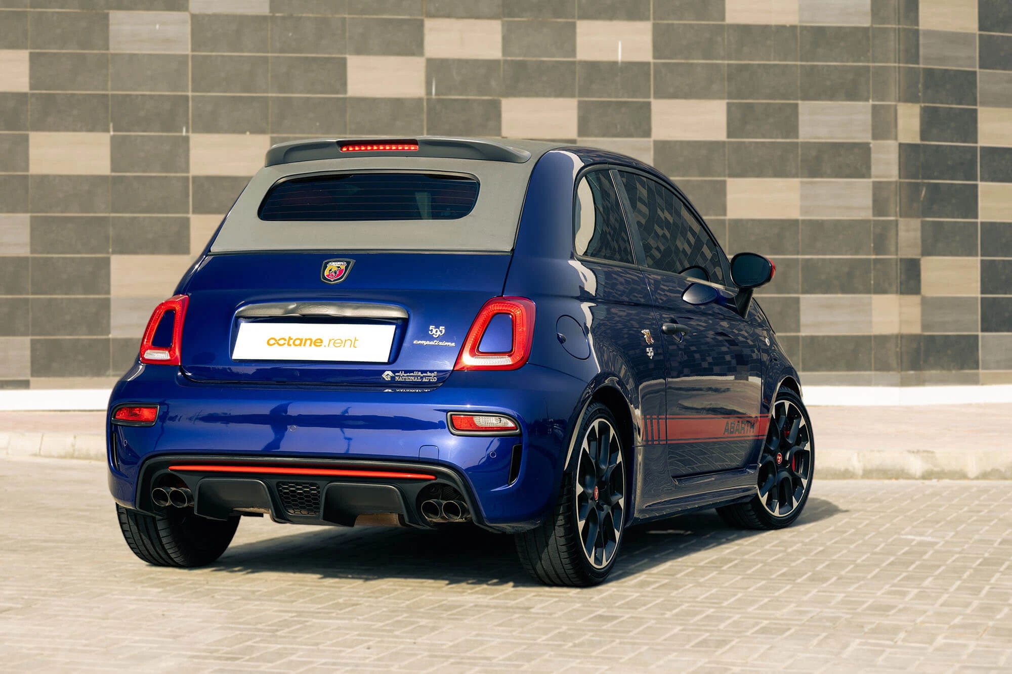 Abarth 595 Competizione Blue