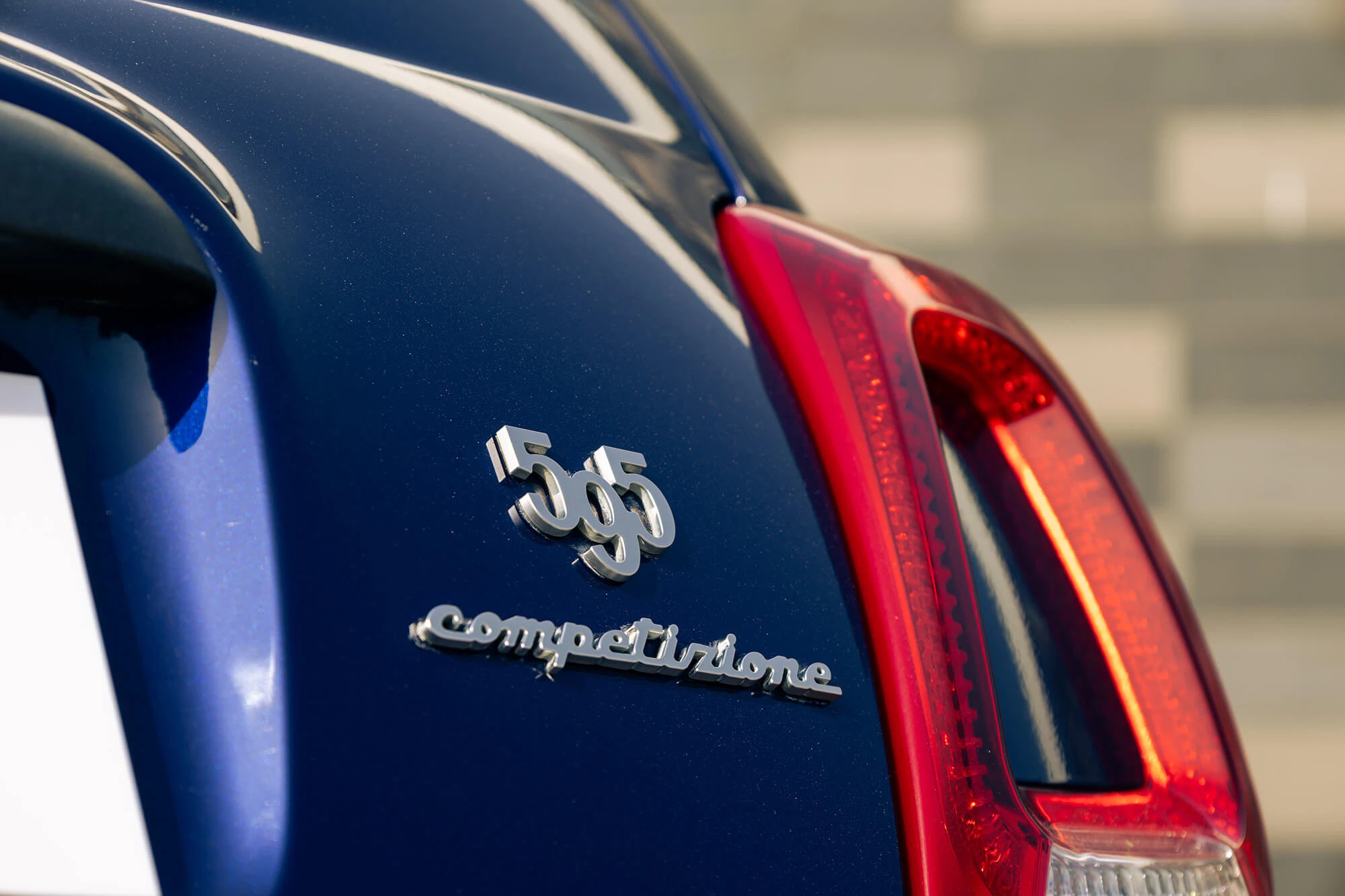 Abarth 595 Competizione Blue