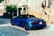 Audi R8 Spyder Blau Audi R8 Spyder Blau