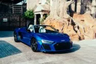Audi R8 Spyder Blau Audi R8 Spyder Blau