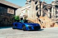 Audi R8 Spyder Blue