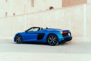 Audi R8 Spyder Blu