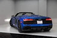 Audi R8 Spyder Bleu