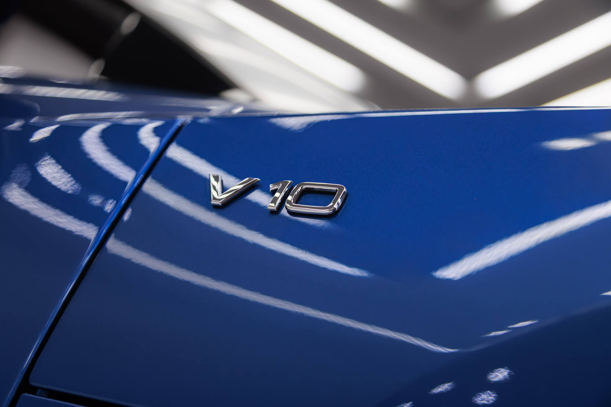 Audi R8 Spyder Blue