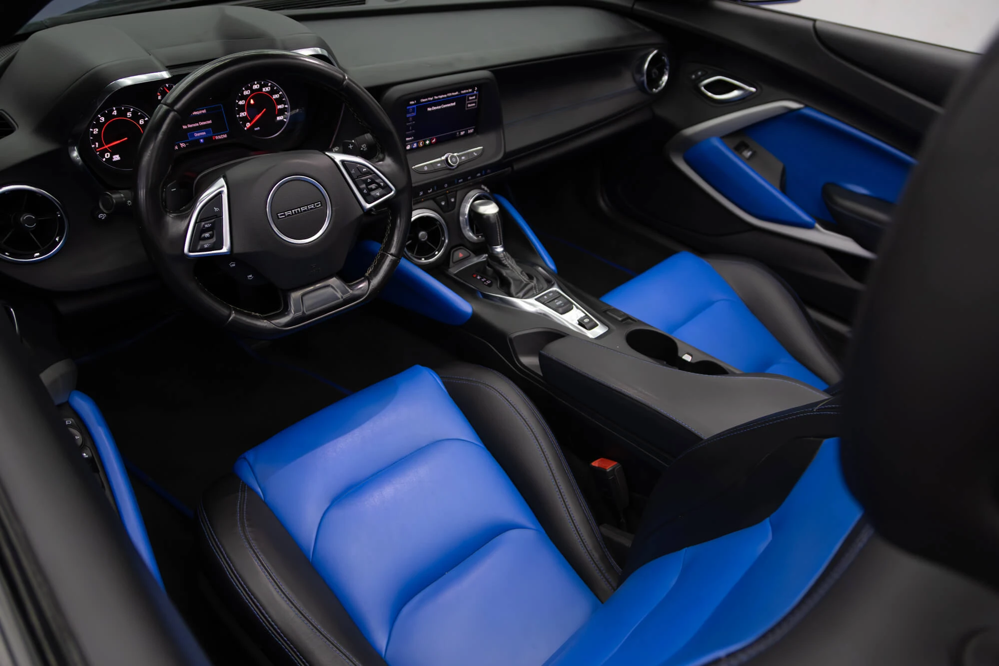 Chevrolet Camaro Convertible Blue