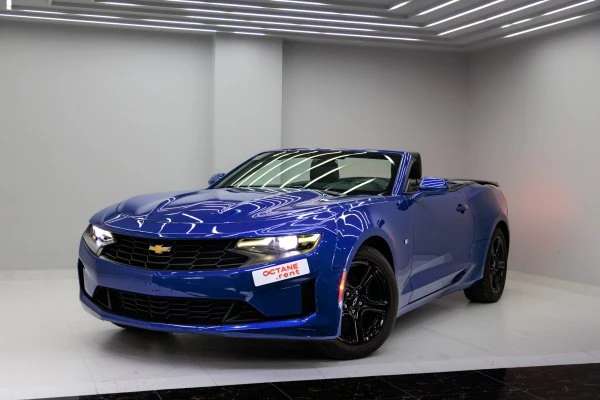 Chevrolet Camaro Convertible Blue