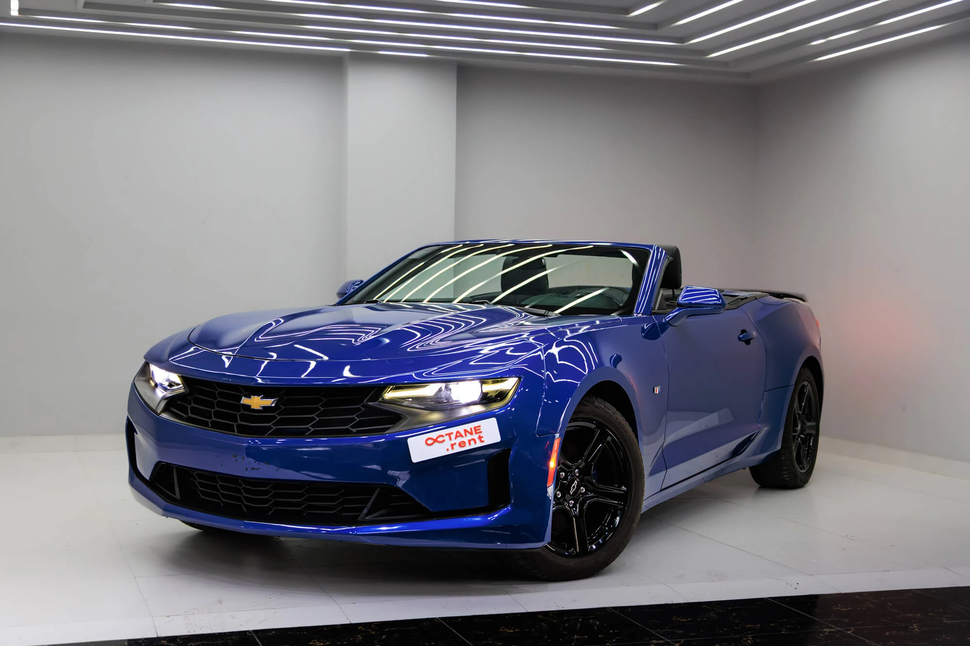 Chevrolet Camaro Convertible Blue