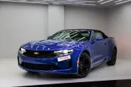 Chevrolet Camaro Convertible Blue