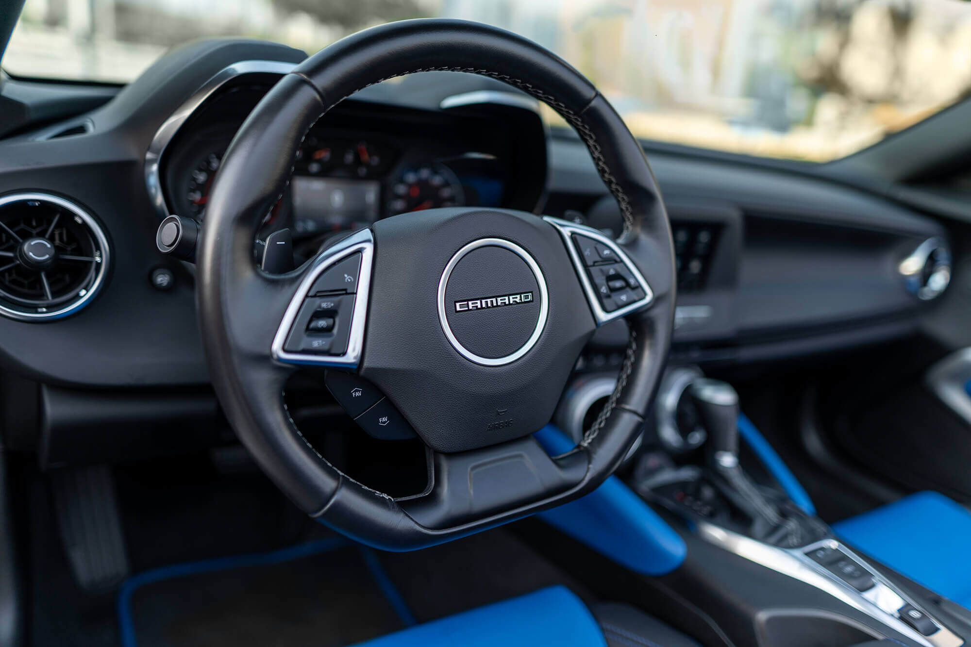Chevrolet Camaro Convertible Blue