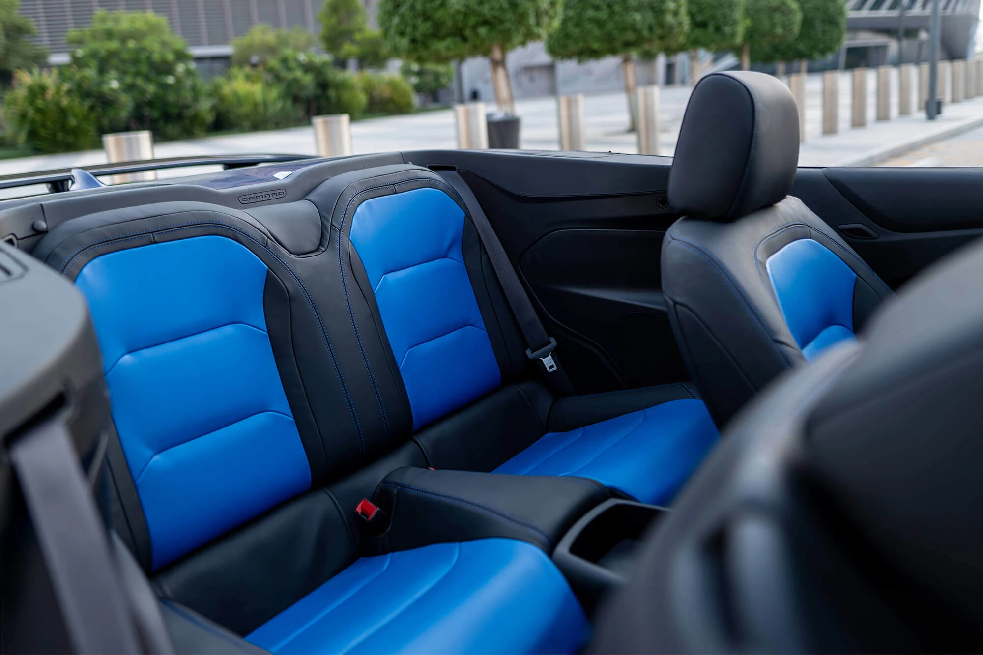 Chevrolet Camaro Cabrio Blau