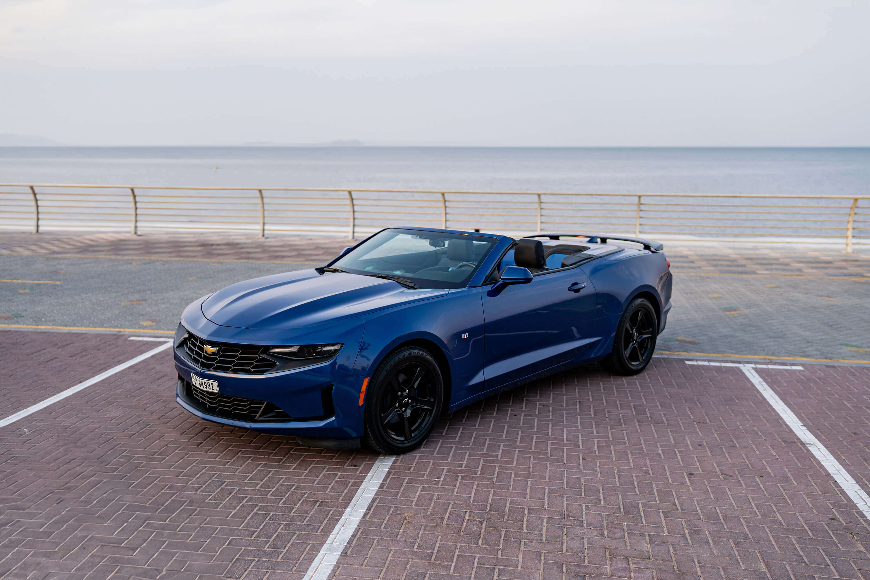 Chevrolet Camaro Convertible Blue