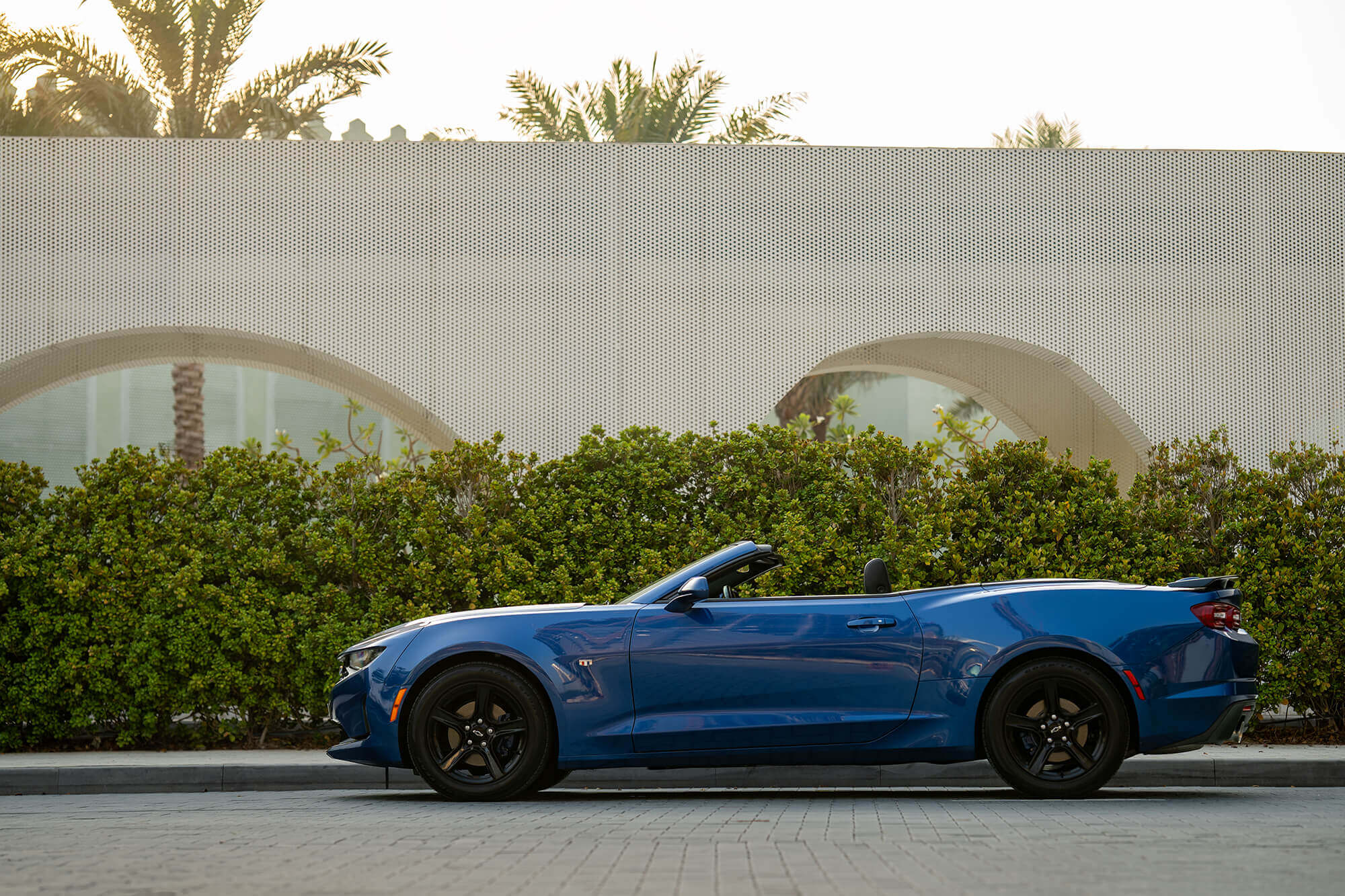 Chevrolet Camaro Convertible Blue