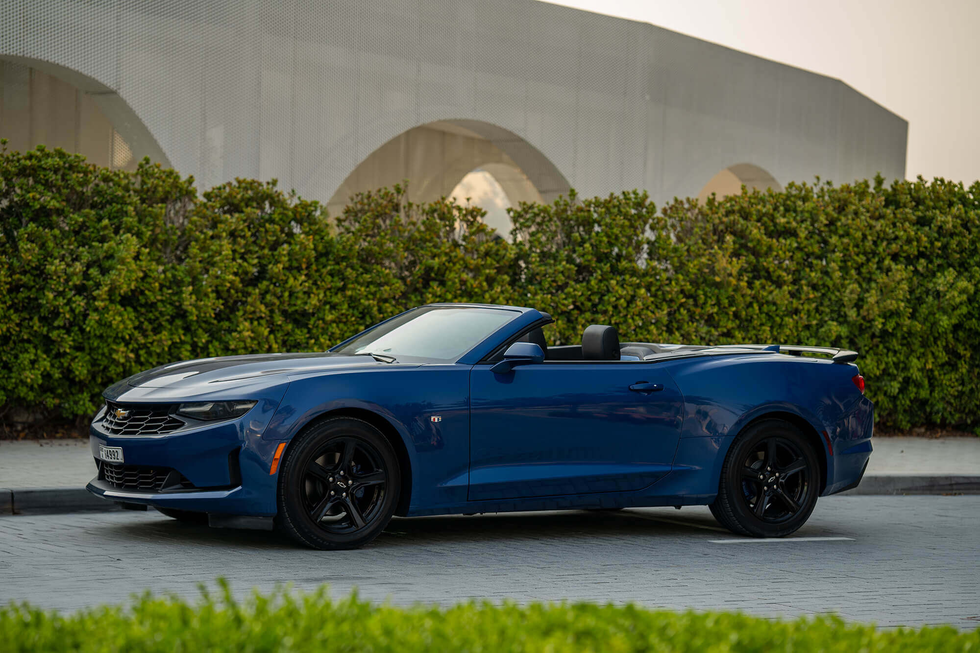 Chevrolet Camaro Convertible Blue