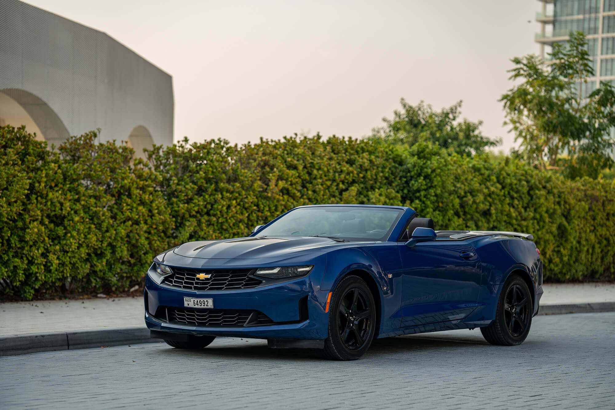 Chevrolet Camaro Convertible Blue