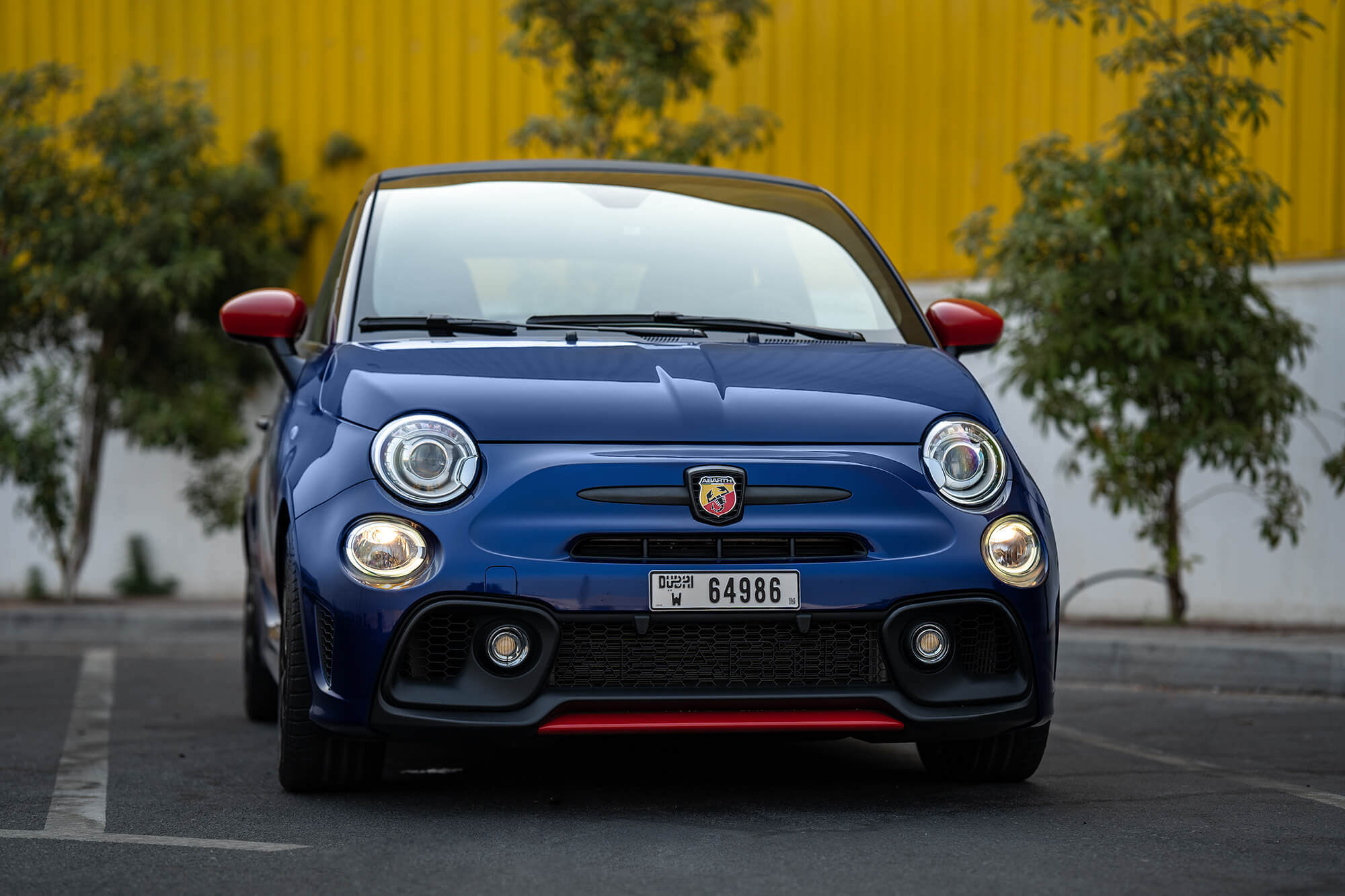 Abarth 595 Competizione Azul