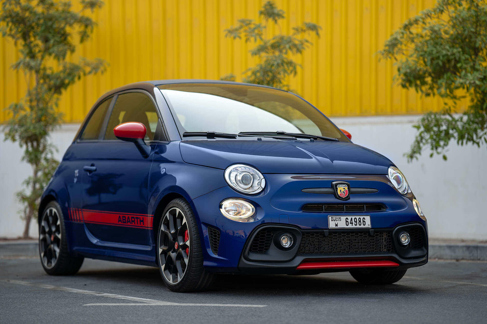 Abarth 595 Competizione Azul