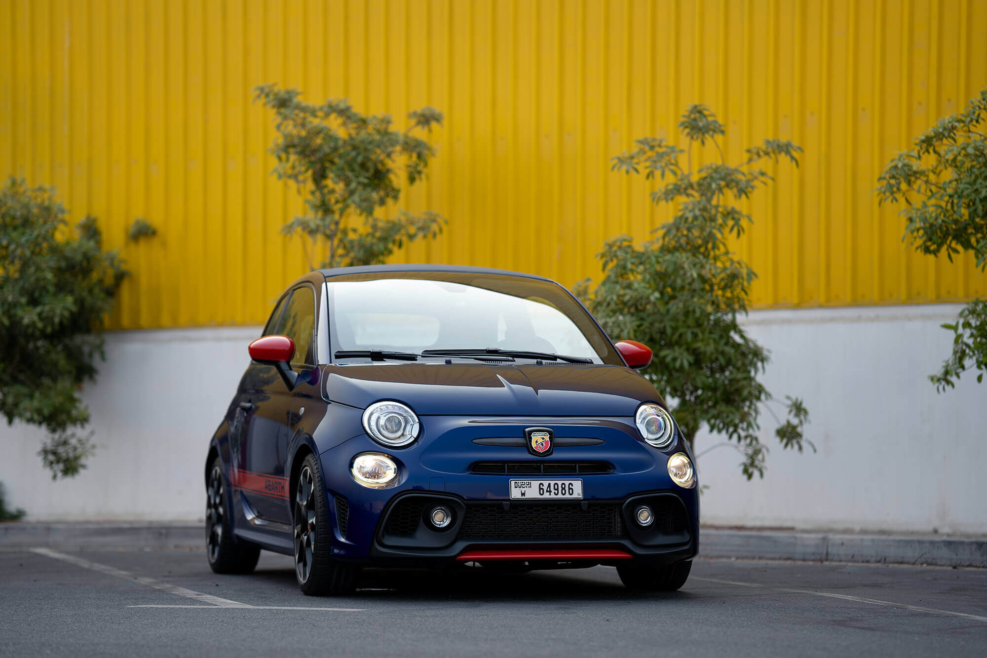 Abarth 595 Competizione Azul