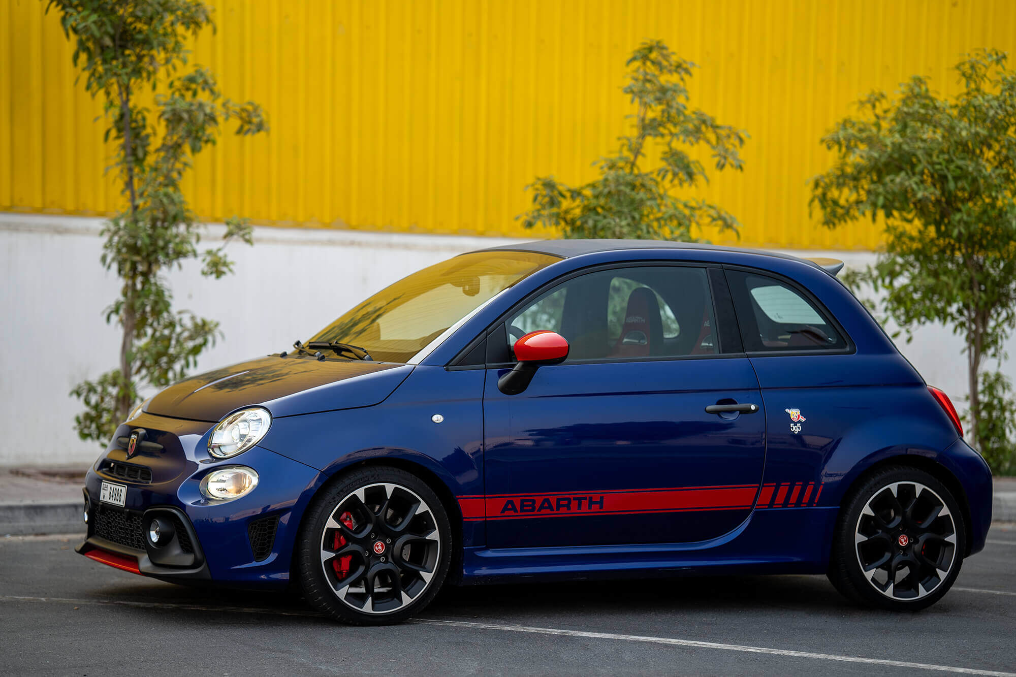 Abarth 595 Competizione Azul